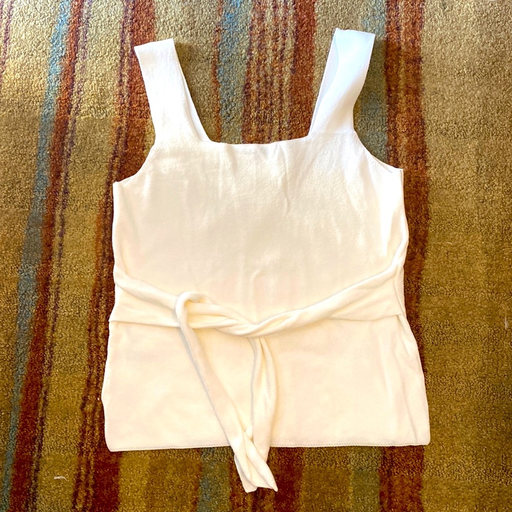 Knit tank top